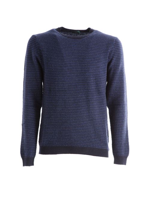 ZANONE 811902 ZJ264 sweater in blue virgin wool ZANONE | 811902 ZJ264Z2558